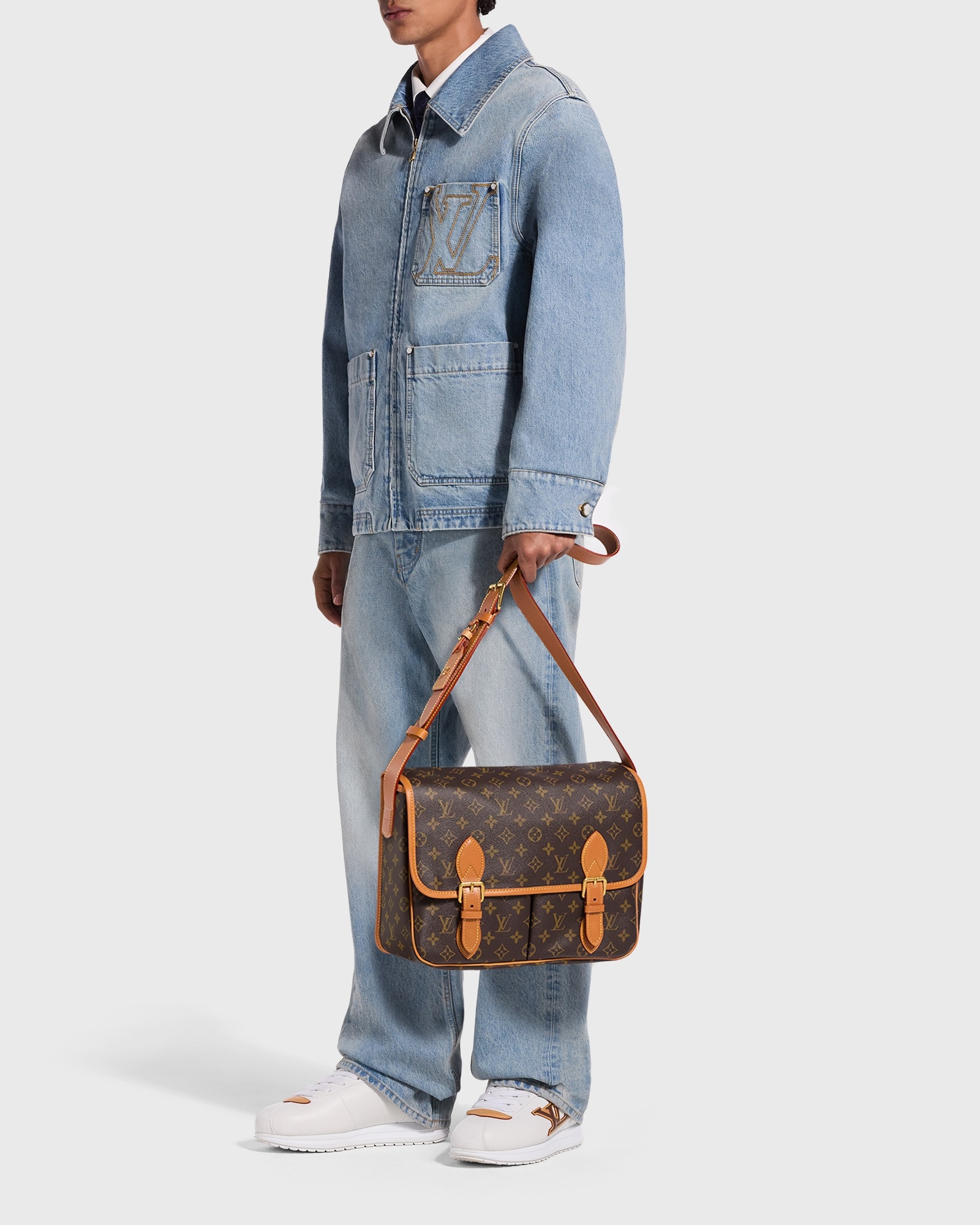 Satchel Messenger Monogram Archive - Women - Handbags | LOUIS